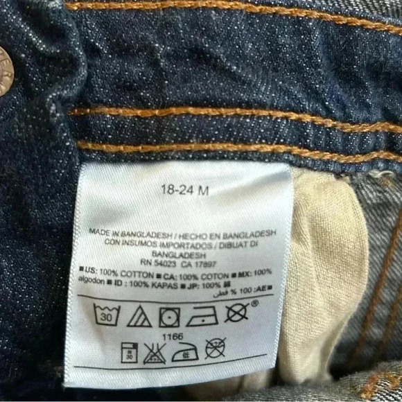 Old Navy Bib Denim Overalls - Picture 5 of 5